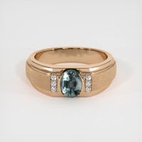 0.89 Ct. Gemstone Ring, 14K Rose Gold 1