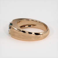 0.89 Ct. Gemstone Ring, 14K Rose Gold 4