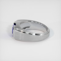 1.55 Ct. Color Change Sapphire Ring, 14K White Gold 4