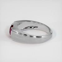 2.02 Ct. Ruby Ring, 14K White Gold 4