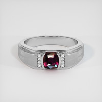 2.02 Ct. Ruby Ring, 18K White Gold 1