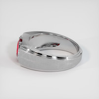 2.77 Ct. Ruby Ring, 18K White Gold 4