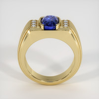 2.31 Ct. Blue Sapphire Ring, 14K Yellow Gold 3