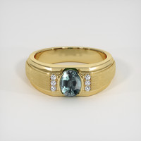 0.89 Ct. Gemstone Ring, 14K Yellow Gold 1