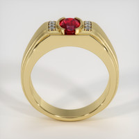 0.85 Ct. Ruby   Ring, 14K Yellow Gold 3