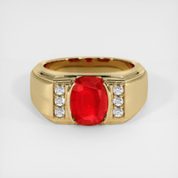 Men's Ruby Ring 1.50 Ct., 14K Yellow Gold Preview