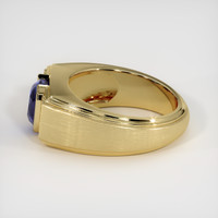 2.31 Ct. Blue Sapphire Ring, 18K Yellow Gold 4