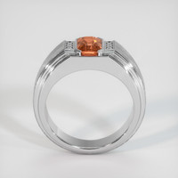 1.54 Ct. Padparadscha Sapphire Ring, 18K White Gold 3
