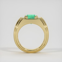 1.95 Ct. Emerald Ring, 18K Yellow Gold 3