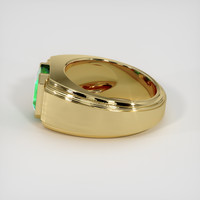 1.95 Ct. Emerald Ring, 18K Yellow Gold 4