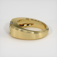 1.21 Ct. Sapphire Ring, 18K Yellow Gold 4