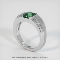 2.52 Ct. Sapphire Ring, Platinum 950 2
