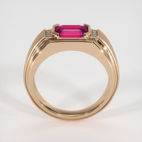 1.29 Ct. Ruby Ring, 14K Rose Gold 3