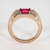 1.03 Ct. Ruby Ring, 14K Rose Gold 3