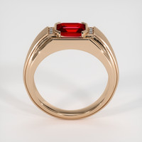 1.03 Ct. Ruby Ring, 14K Rose Gold 3