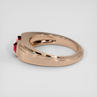 3.00 Ct. Ruby Ring, 18K Rose Gold 4