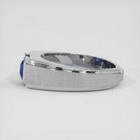 1.62 Ct. Blue Sapphire Ring, 18K White Gold 4