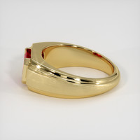 1.20 Ct. Ruby Ring, 14K Yellow Gold 4