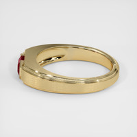 0.83 Ct. Ruby Ring, 14K Yellow Gold 4