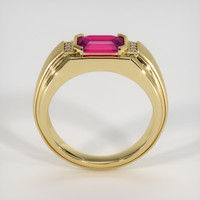 1.29 Ct. Ruby Ring, 14K Yellow Gold 3