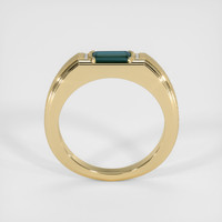 0.79 Ct. Sapphire Ring, 14K Yellow Gold 3
