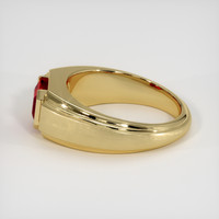 1.03 Ct. Ruby Ring, 18K Yellow Gold 4