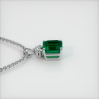 2.42 Ct. Emerald Pendant, Platinum 950 3