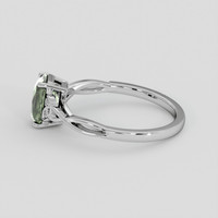 1.83 Ct. Green Sapphire Ring, Platinum 950 4