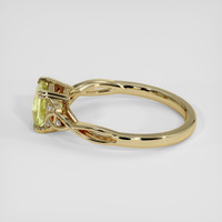 1.25 Ct. Gemstone Ring, 18K Yellow Gold 4