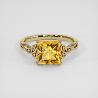 2.48 Ct. Gemstone Ring, 18K Yellow Gold 1