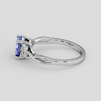 1.57 Ct. Color Change Sapphire Ring, 10K White Gold 4