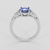 1.57 Ct. Color Change Sapphire Ring, 18K White Gold 3