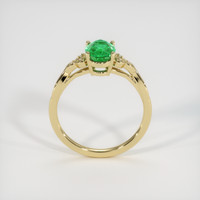 1.67 Ct. Emerald Ring, 18K Yellow Gold 3