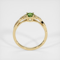 0.45 Ct. Sapphire Ring, 18K Yellow Gold 3