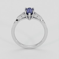 1.44 Ct. Purple Sapphire Ring, Platinum 950 3
