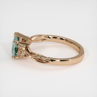 1.49 Ct. Sapphire Ring, 14K Rose Gold 4