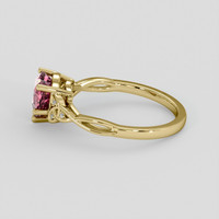 1.78 Ct. Pink Malaya Garnet Ring, 18K Rose Gold 4