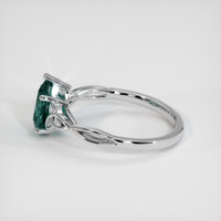 1.48 Ct. Sapphire Ring, 14K White Gold 4