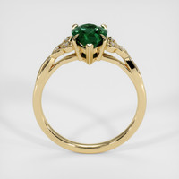 1.41 Ct. Green Sapphire Ring, 18K Yellow Gold 3