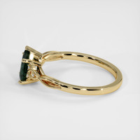1.10 Ct. Sapphire Ring, 18K Yellow Gold 4