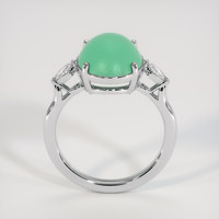 4.12 Ct. Emerald Ring, Platinum 950 3