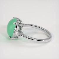 4.12 Ct. Emerald Ring, Platinum 950 4