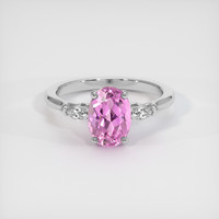 2.16 Ct. Gemstone Ring, Platinum 950 1