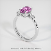 2.16 Ct. Gemstone Ring, Platinum 950 2