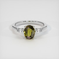 1.69 Ct. Gemstone Ring, Platinum 950 1