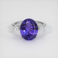 4.42 Ct. Gemstone Ring, Platinum 950 1