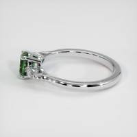 0.65 Ct. Gemstone Ring, Platinum 950 4