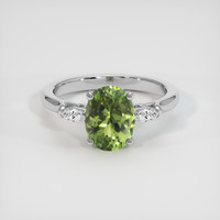 1.91 Ct. Gemstone Ring, Platinum 950 1