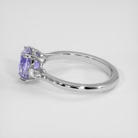 2.44 Ct. Bi Color Sapphire Ring, Platinum 950 4