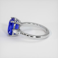 4.10 Ct. Sapphire Ring, Platinum 950 4